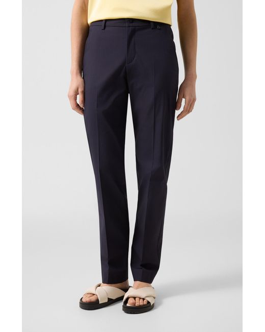 Bogner Blue Pleated Trousers Abbie