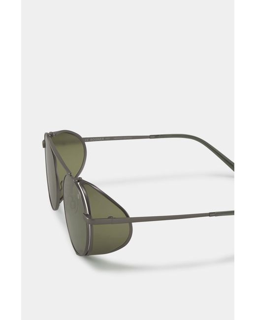 Bogner Metallic Bozen Sunglasses In Silver