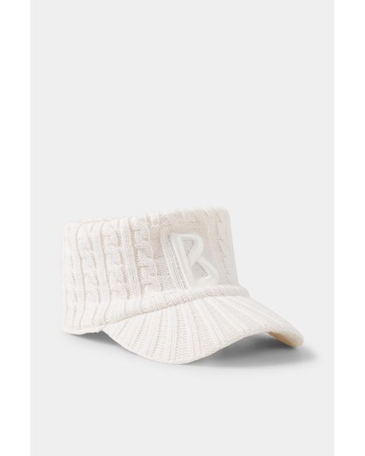 Bogner White Visor Headband Tessa