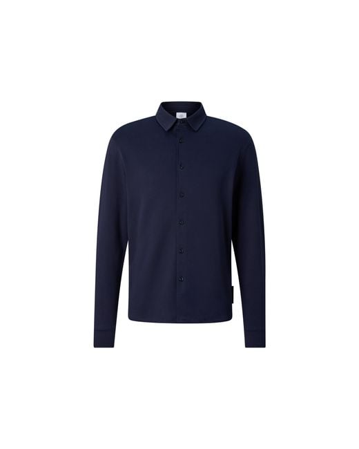 Bogner Blue Franz Cotton Shirt for men