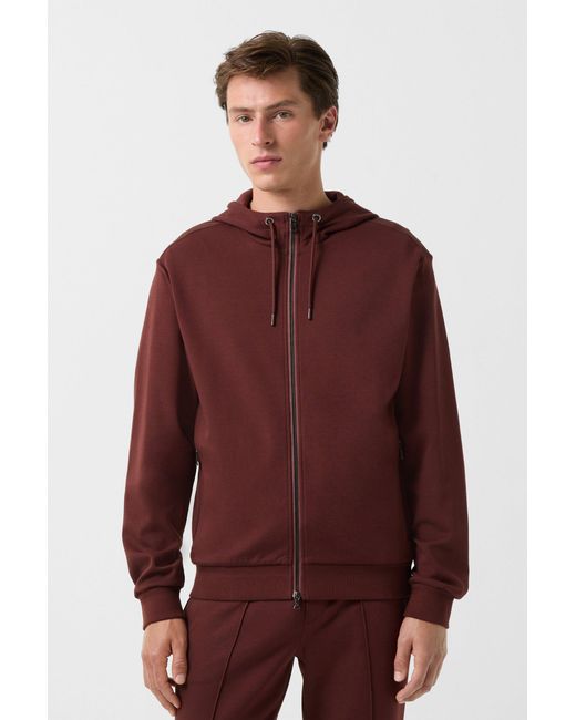 Bogner Red Steven Jersey Jacket for men