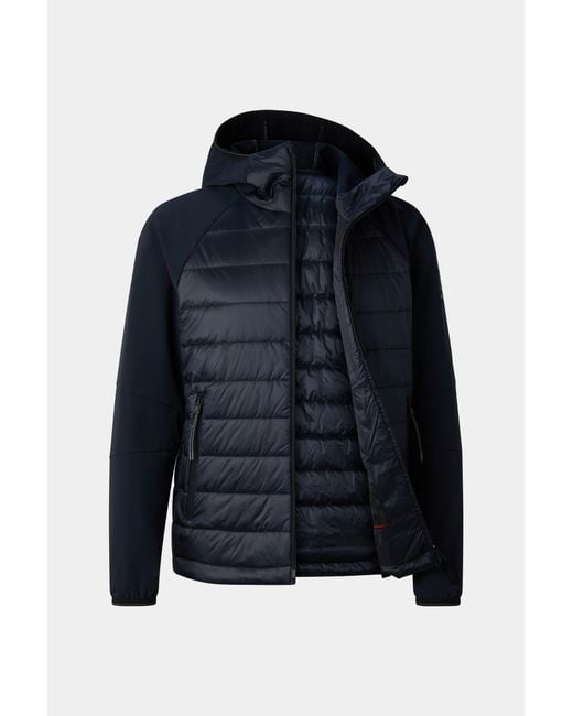 Bogner Fire + Ice Blue Anian Hybrid Jacket for men