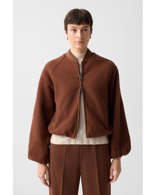 Bogner Brown Editha Wool Blouson