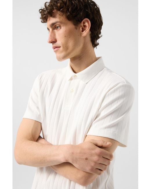 Bogner White Zane Polo Shirt For for men