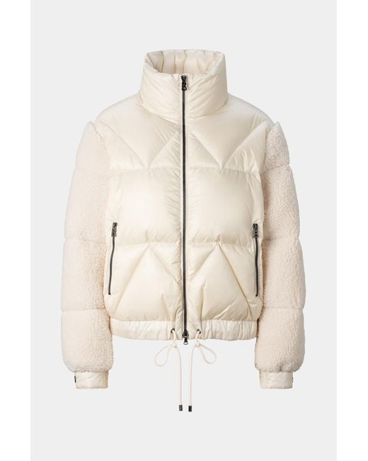 Bogner Natural Quiny Down Teddy Jacket