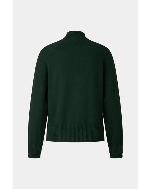 Bogner Green Virgin Wool Pullover Lysanne