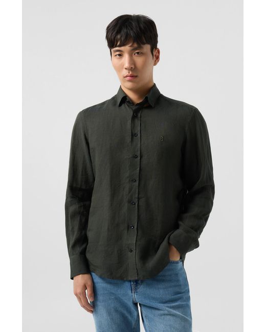 Bogner Green Timi Linen Shirt For for men