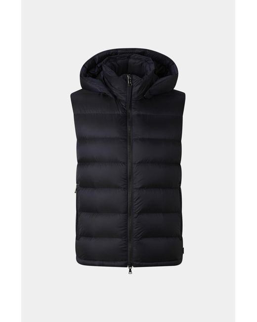 Bogner Black Holger Down Vest for men