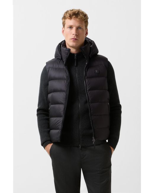 Bogner Black Holger Down Vest for men