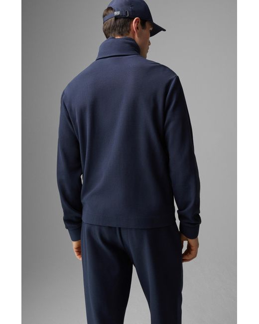Bogner Blue Joshi Sweatshirt Jacket for men