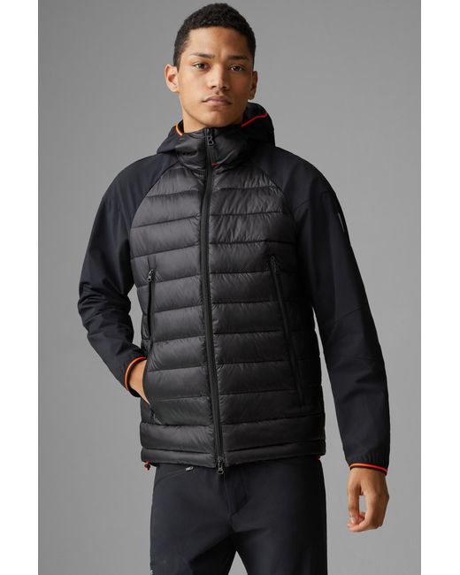Bogner Fire + Ice Black Kegan Hybrid Jacket for men