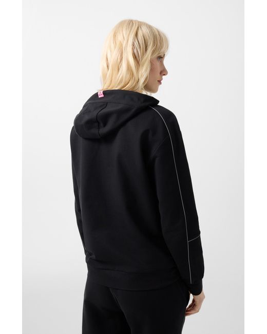 Bogner Fire + Ice Black Enia Jersey Jacket For