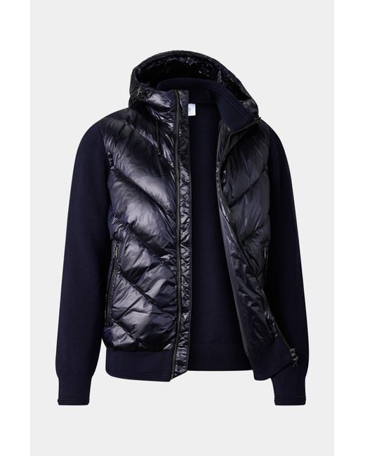 Bogner Blue Zisco Hybrid Jacket for men
