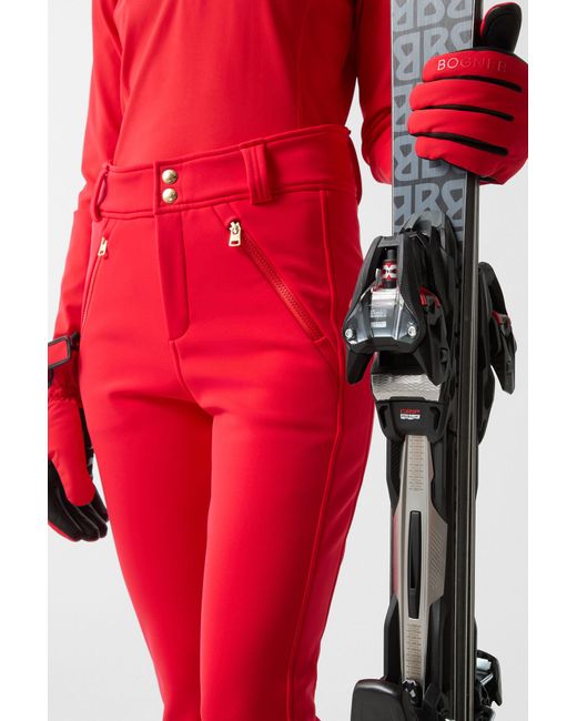 Bogner Red Hazel Softshell Ski Pants