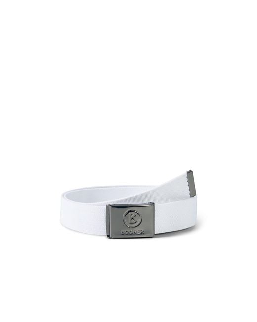Bogner White Gino Belt