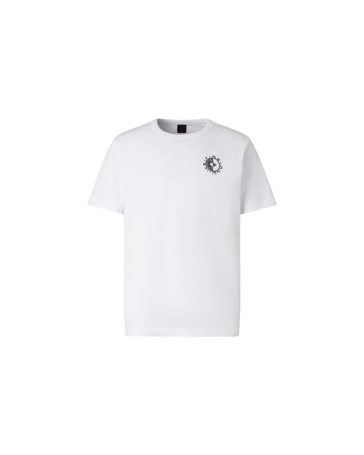 Bogner Fire + Ice White T-shirt Lino for men