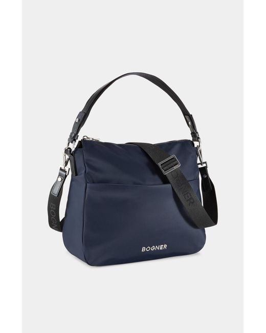 Bogner Klosters Isalie Hobo Bag In Navy Blue