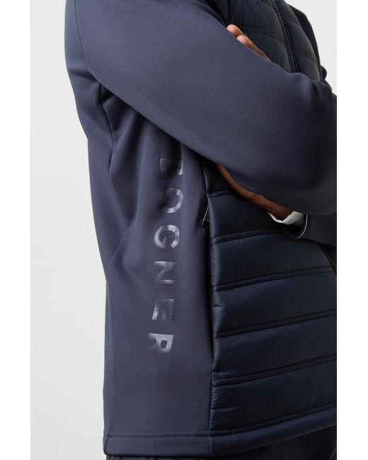 Bogner Blue Florin Hybrid Jacket for men