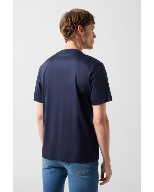 Bogner Blue T-shirt Tiam for men