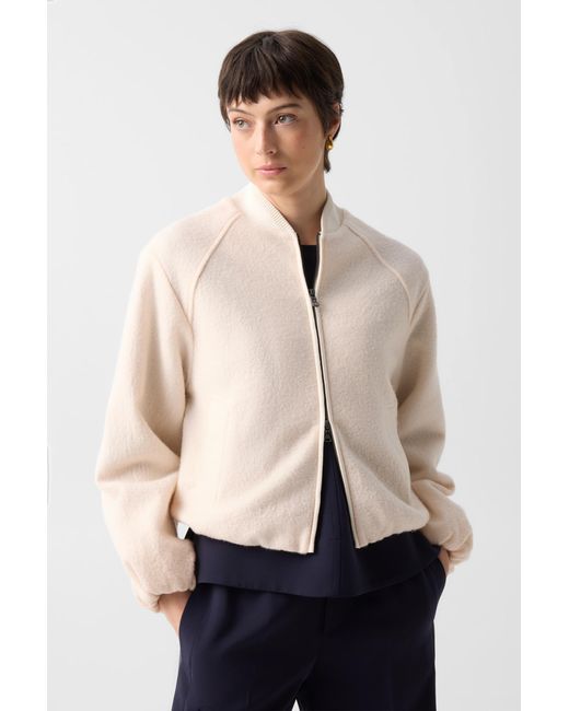 Bogner Natural Editha Woollen Blouson For