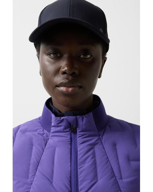 Bogner Purple Jina Lightweight Down Jacket