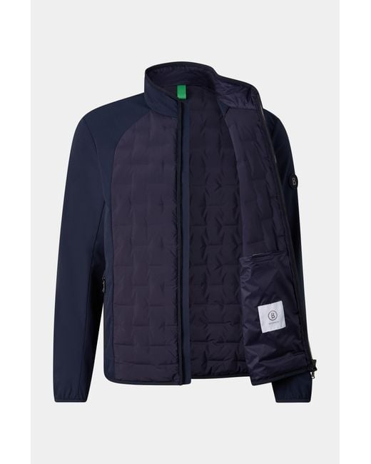 Bogner Blue Dajan Hybrid Jacket for men
