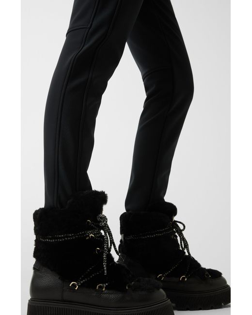 Bogner Black Roma Softshell Functional Trousers For