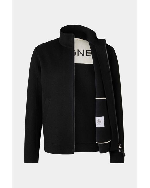 Bogner Black Doubleface Blouson Brice for men