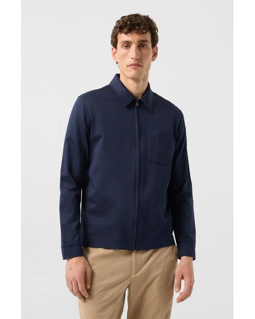 Bogner Blue Xaver Jersey Jacket for men