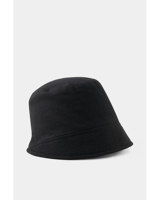 Bogner Black Amoux Knitted Bucket Hat