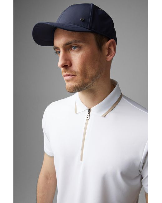 Bogner White Cody Functional Polo Shirt for men