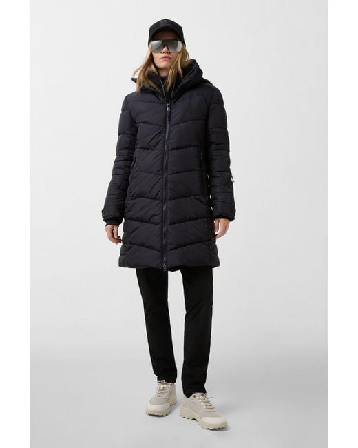 Bogner Fire + Ice Black Aenny Quilted Coat