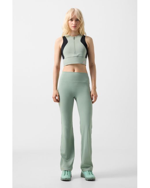 Bogner Fire + Ice Green Caia Functional Top For