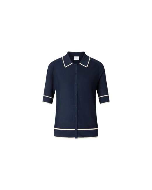 Bogner Blue Peaches Silk Knit Jacket