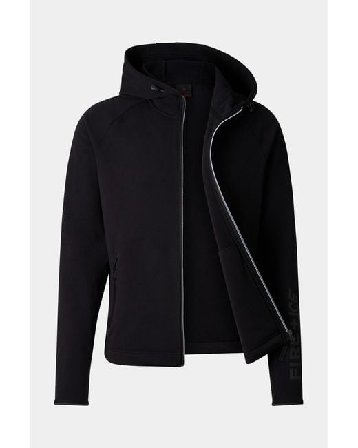 Bogner Fire + Ice Black Glenn Midlayer Jacket for men