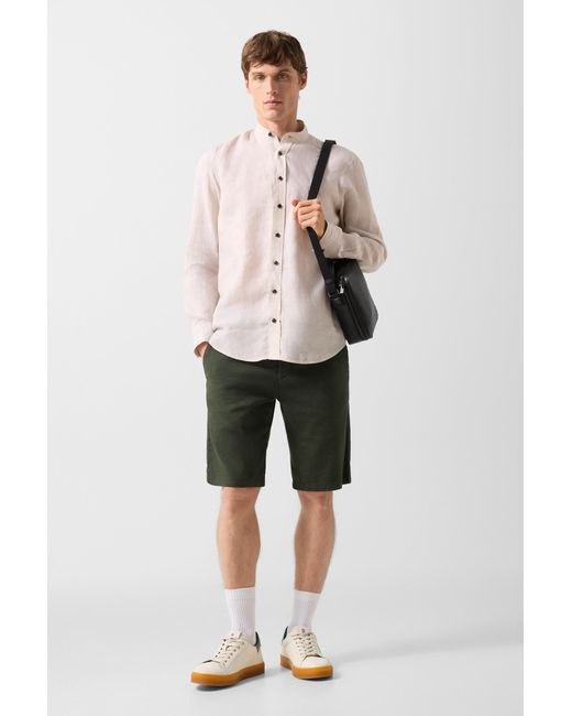 Bogner White Linen Shirt Raphi For for men