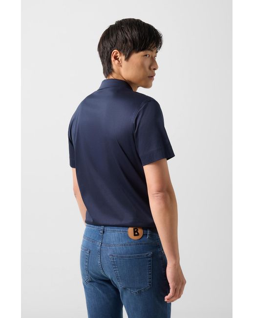 Bogner Blue Tayden Polo Shirt for men