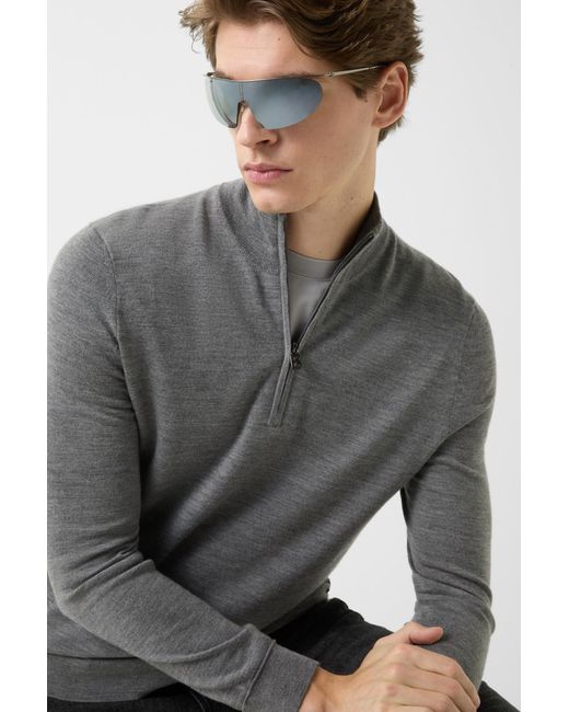 Bogner Gray Virgin Wool Ouri Troyer For for men