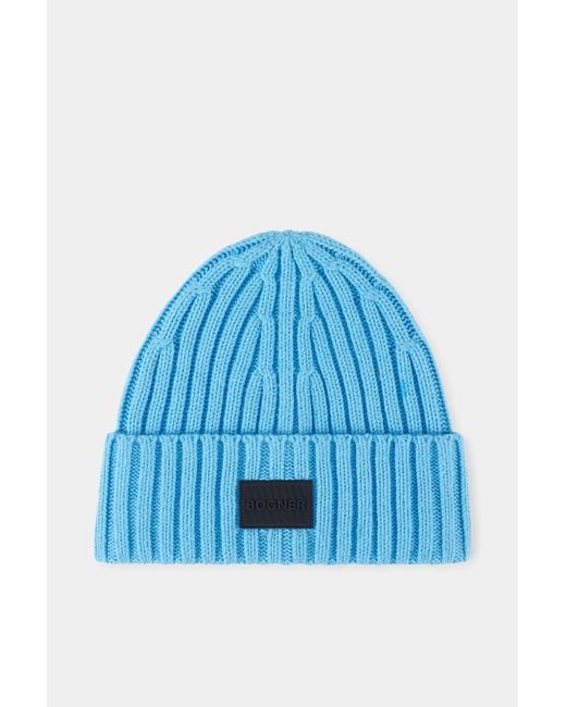 Bogner Mütze Conrad in Blue für Herren