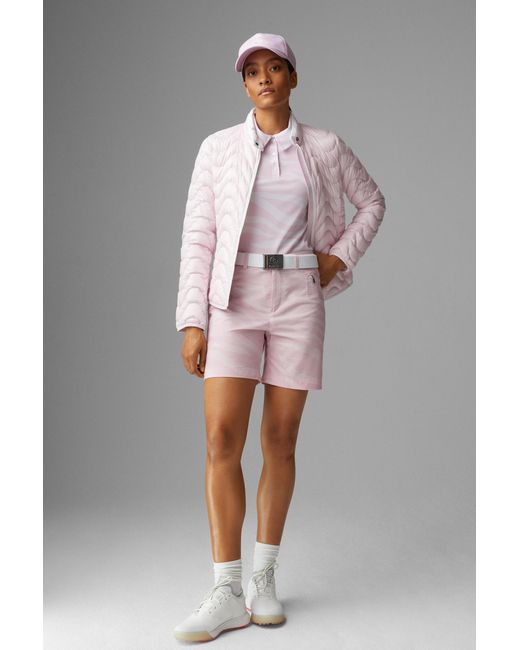 Bogner Pink Calysa Functional Polo Shirt