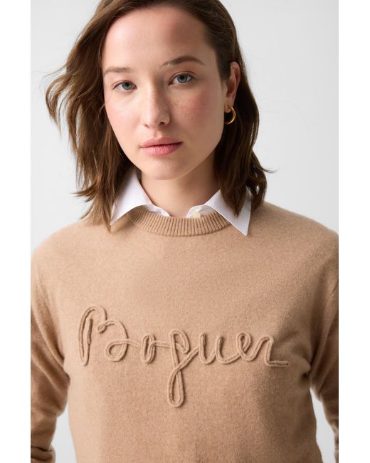 Bogner Natural Tatjana Pure New Wool Cashmere Jumper