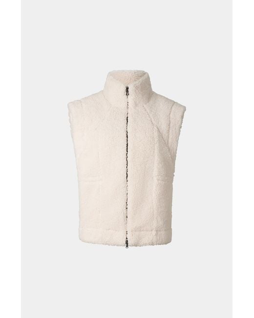 Bogner Natural Kylie Teddy Vest For