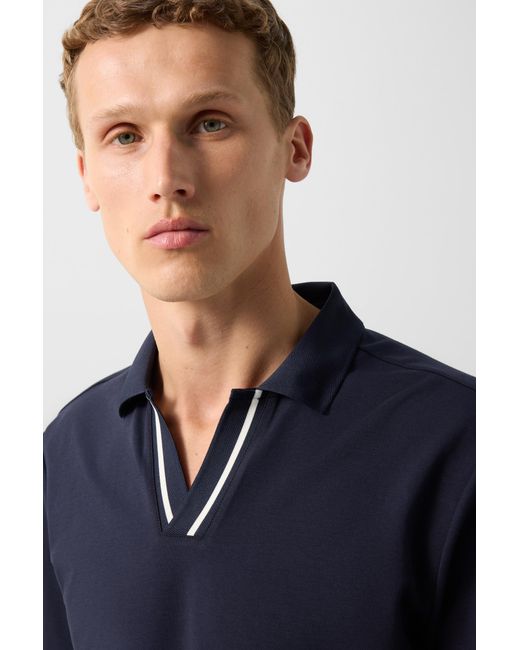Bogner Blue Cajus Polo Sweatshirt for men