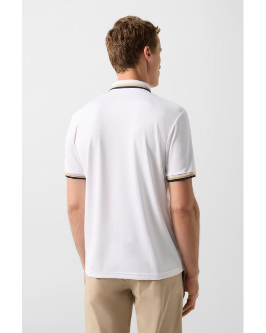 Bogner White Arik Functional Short-Sleeved Top For for men