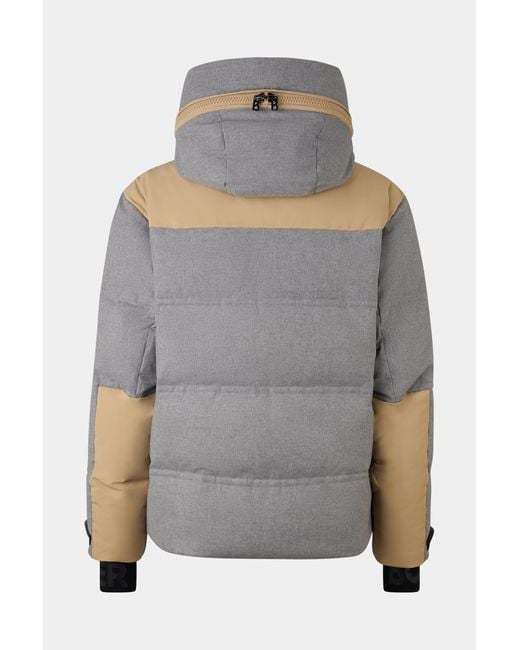 Bogner Gray Wali Down Ski Jacket for men