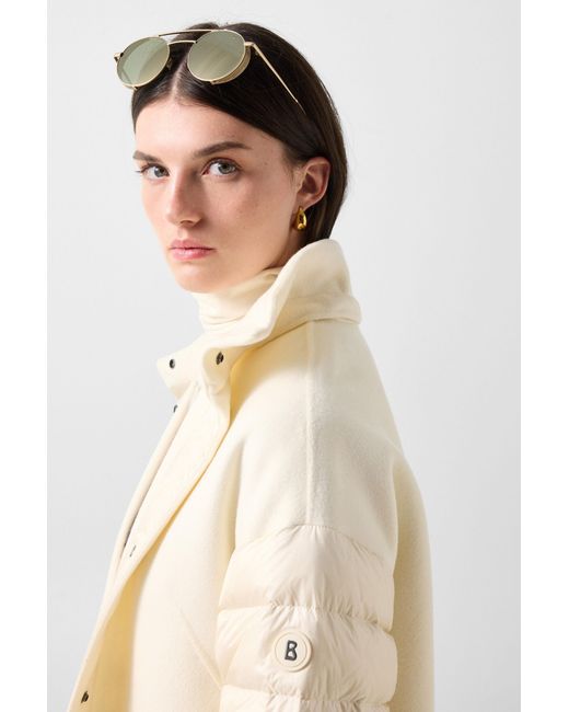 Bogner Natural Trisha Double-faced Down Coat