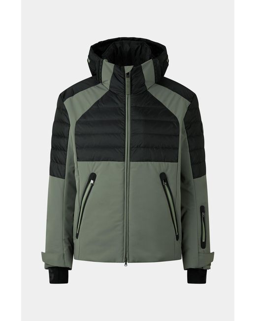 Bogner Green Henik Down Ski Jacket for men