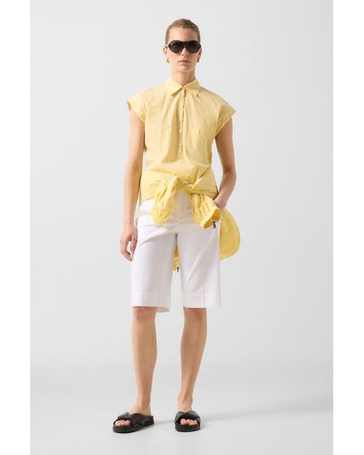 Bogner Yellow Hunter Cotton Blouse