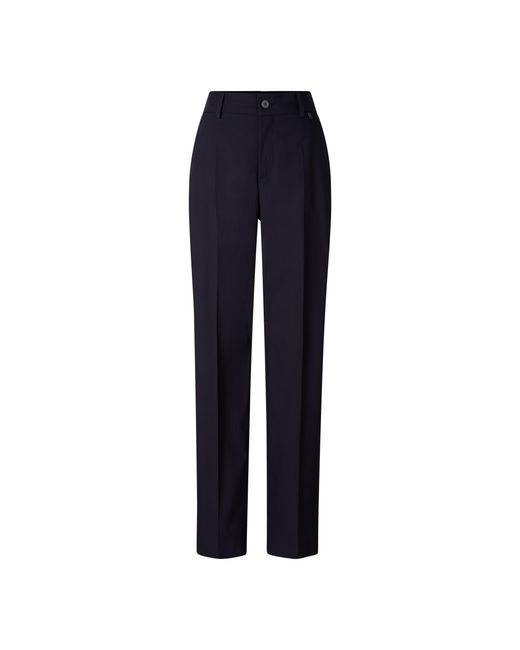 Bogner Blue Pleated Trousers Abbie