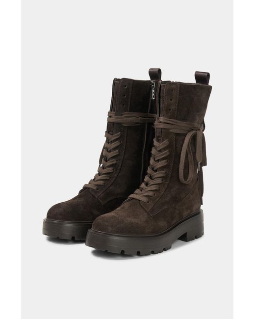 Bogner Black Schnürboots Riga Für Damen